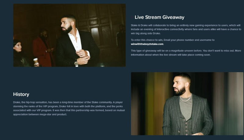 Drake On Stake